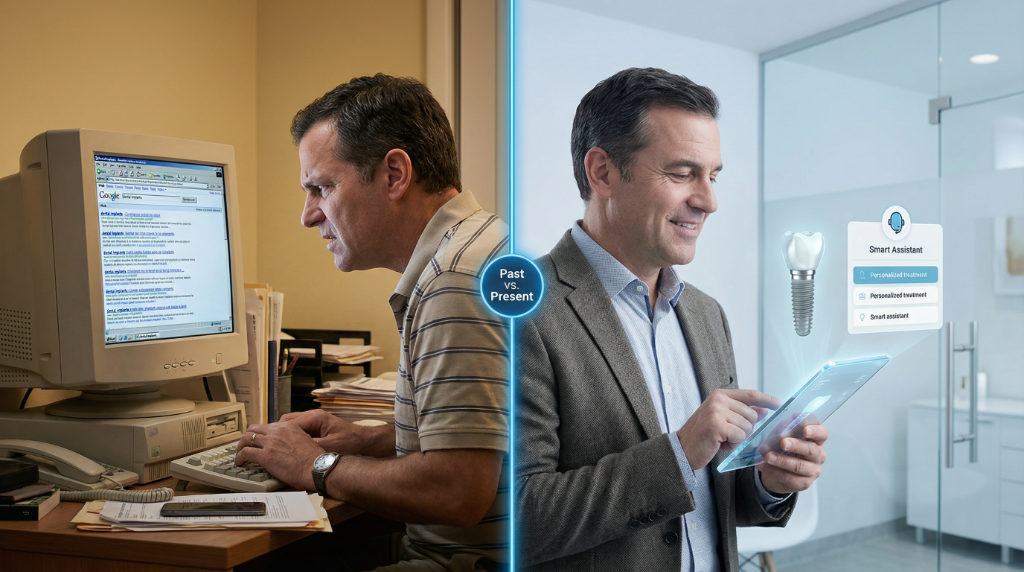 Vergangenheit vs. Gegenwart: Digitale Transformation im Gesundheitswesen