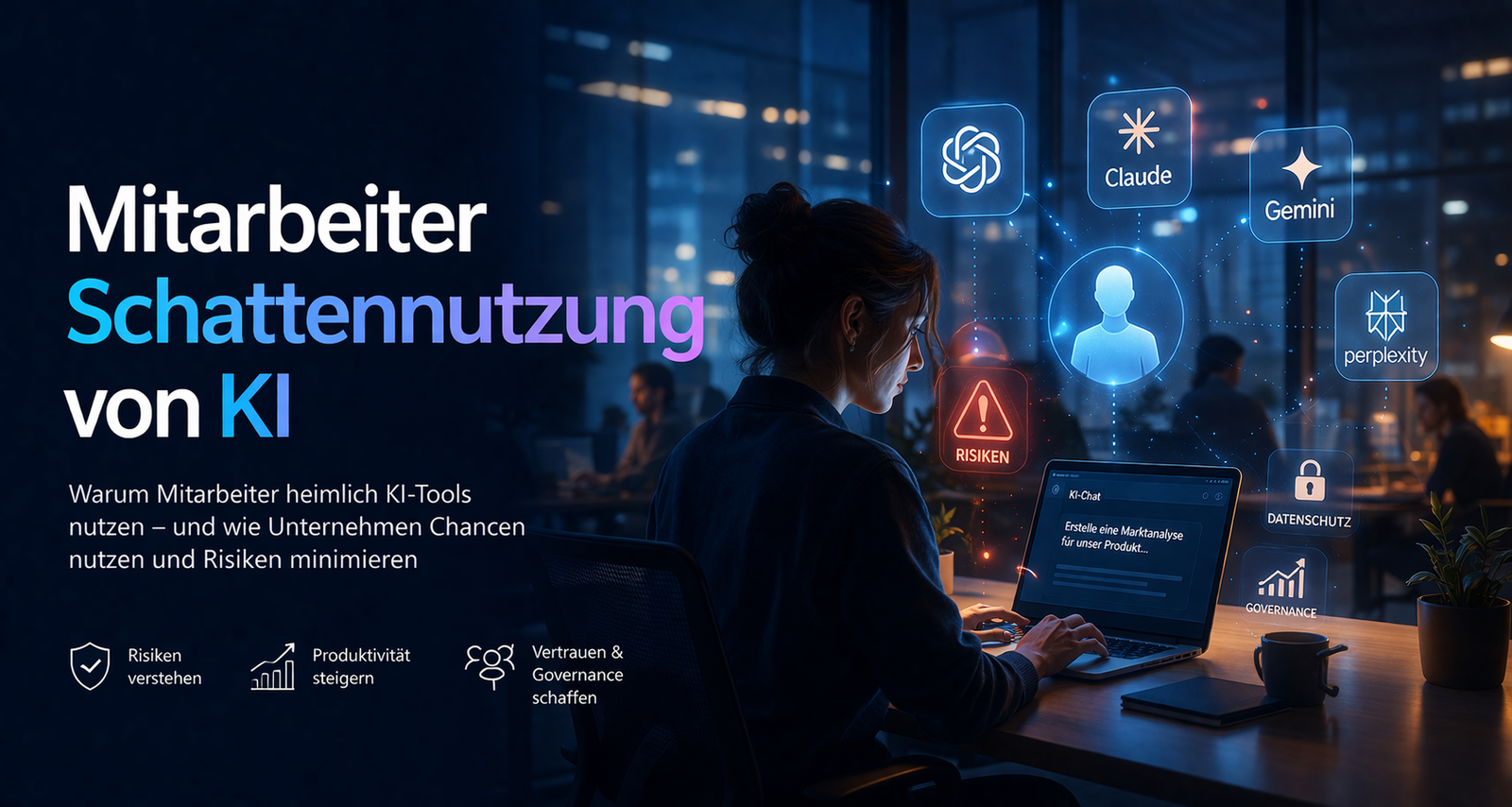 Schattennutzung von KI durch Mitarbeiter &ndash; Chance oder Risiko?